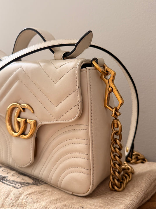 Translation missing: en.Gucci GG Marmont Top Handle Bag