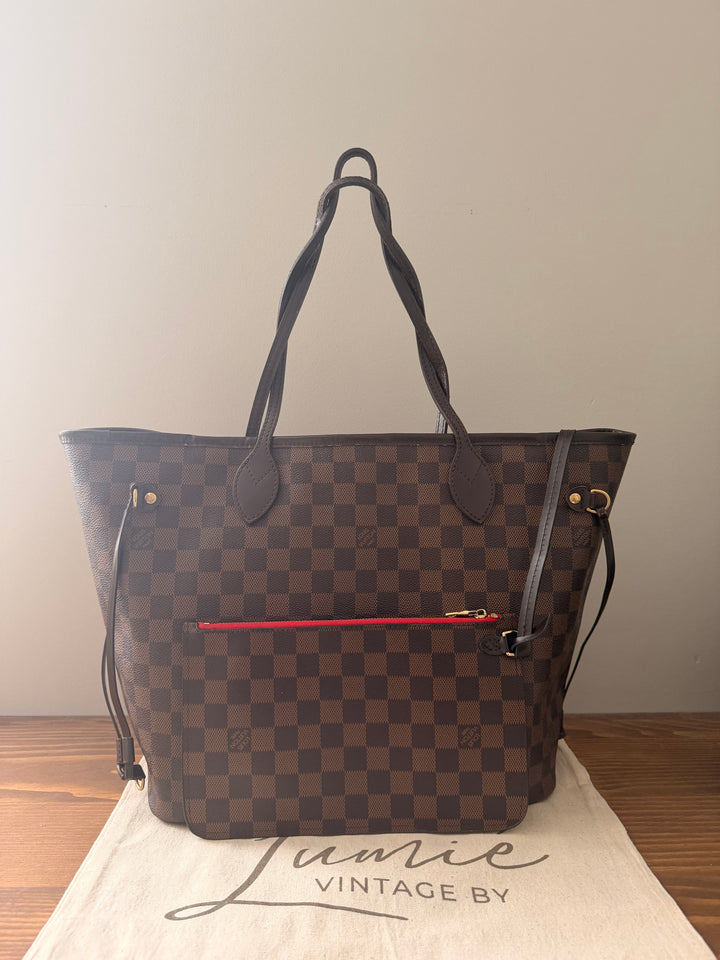 Translation missing: en.Louis Vuitton Neverfull MM Damier Ebene