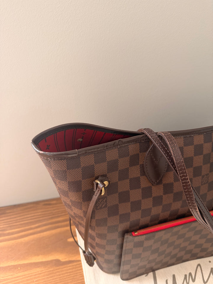 Translation missing: en.Louis Vuitton Neverfull MM Damier Ebene