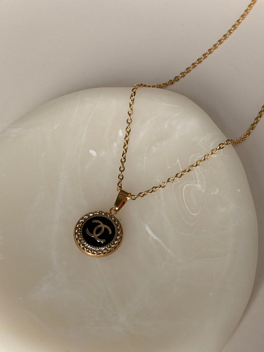 Translation missing: en.Chanel Zwart/Goud 15mm