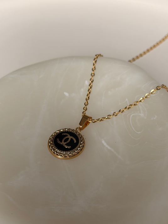 Translation missing: en.Chanel Zwart/Goud 15mm