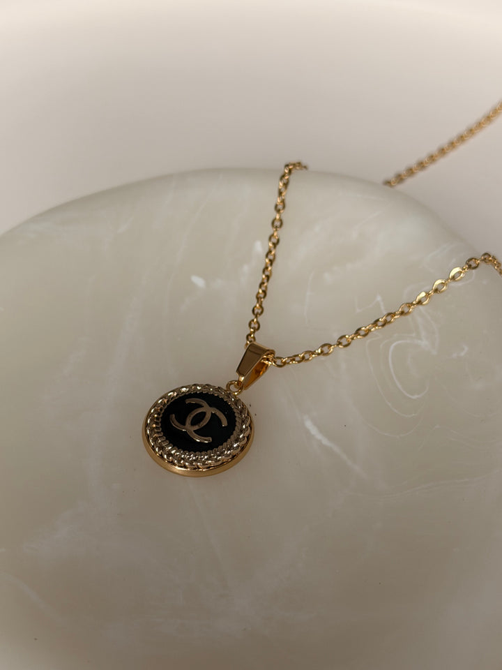 Translation missing: en.Chanel Zwart/Goud 15mm